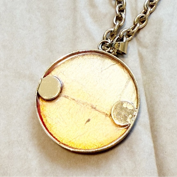 Chico’s Medallion Statement Necklace - Picture 4 of 5